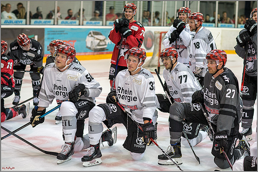 1. offizielles Training der Koelner Haie, 05.08.2018